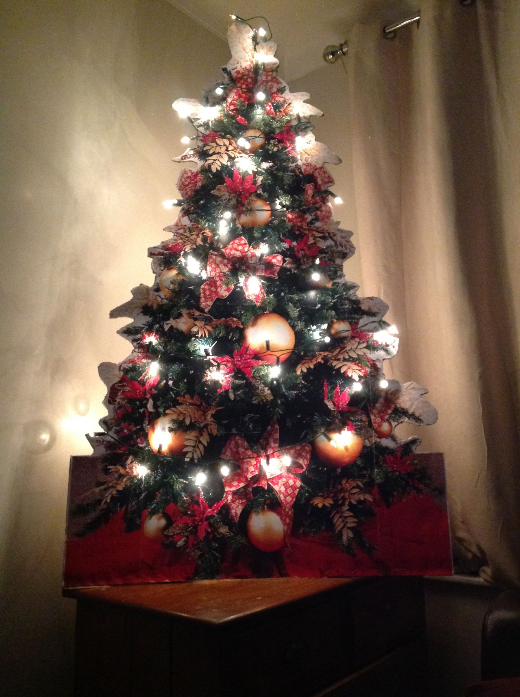 Cardboard Christmas Tree