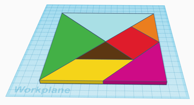 Making Tangrams in Tinkercad : 7 Steps (with Pictures) - Instructables