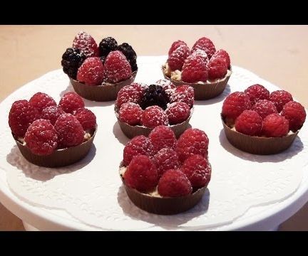 NO BAKE Chocolate Cups Tart Dessert 