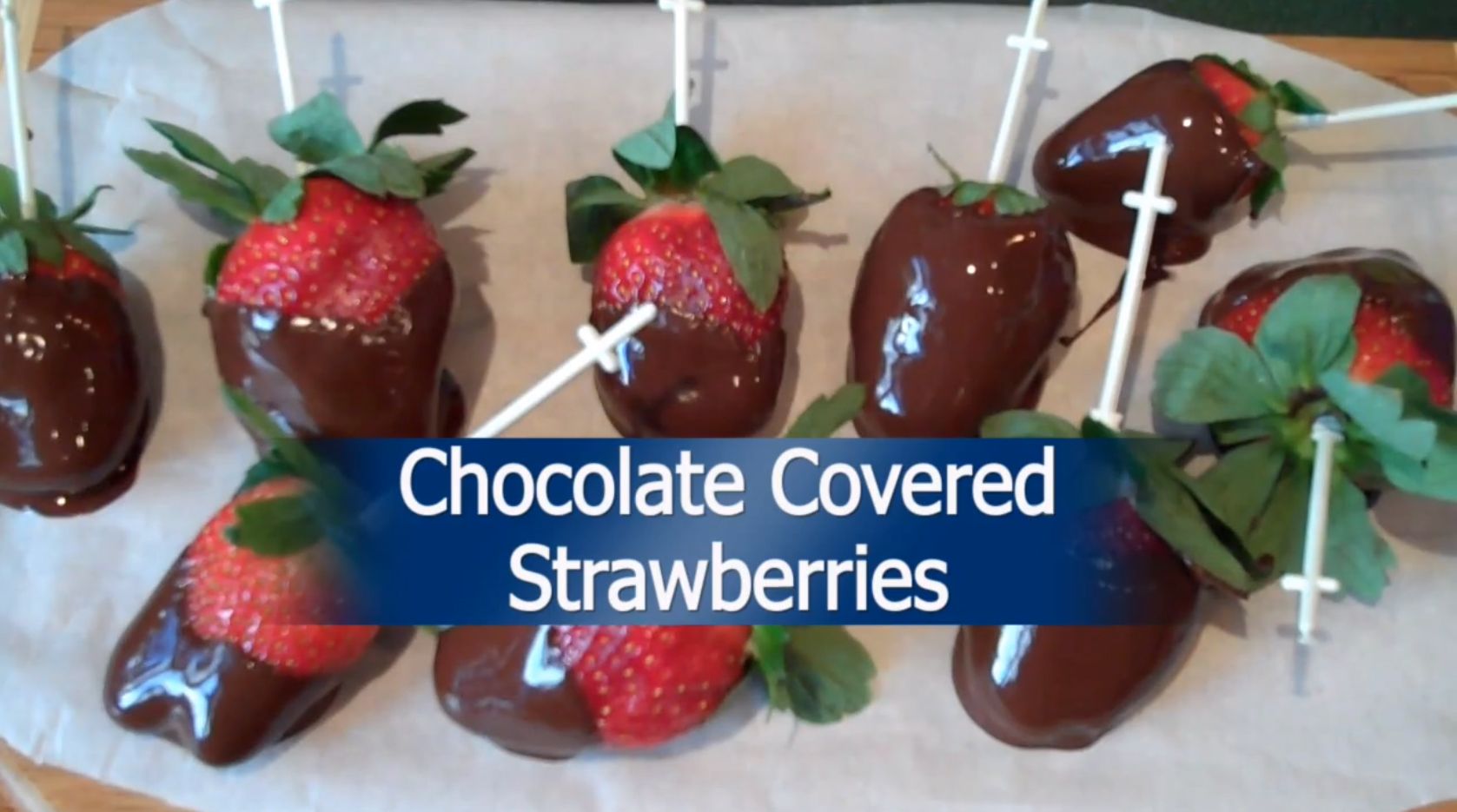 Make Chocolate Covered Strawberries