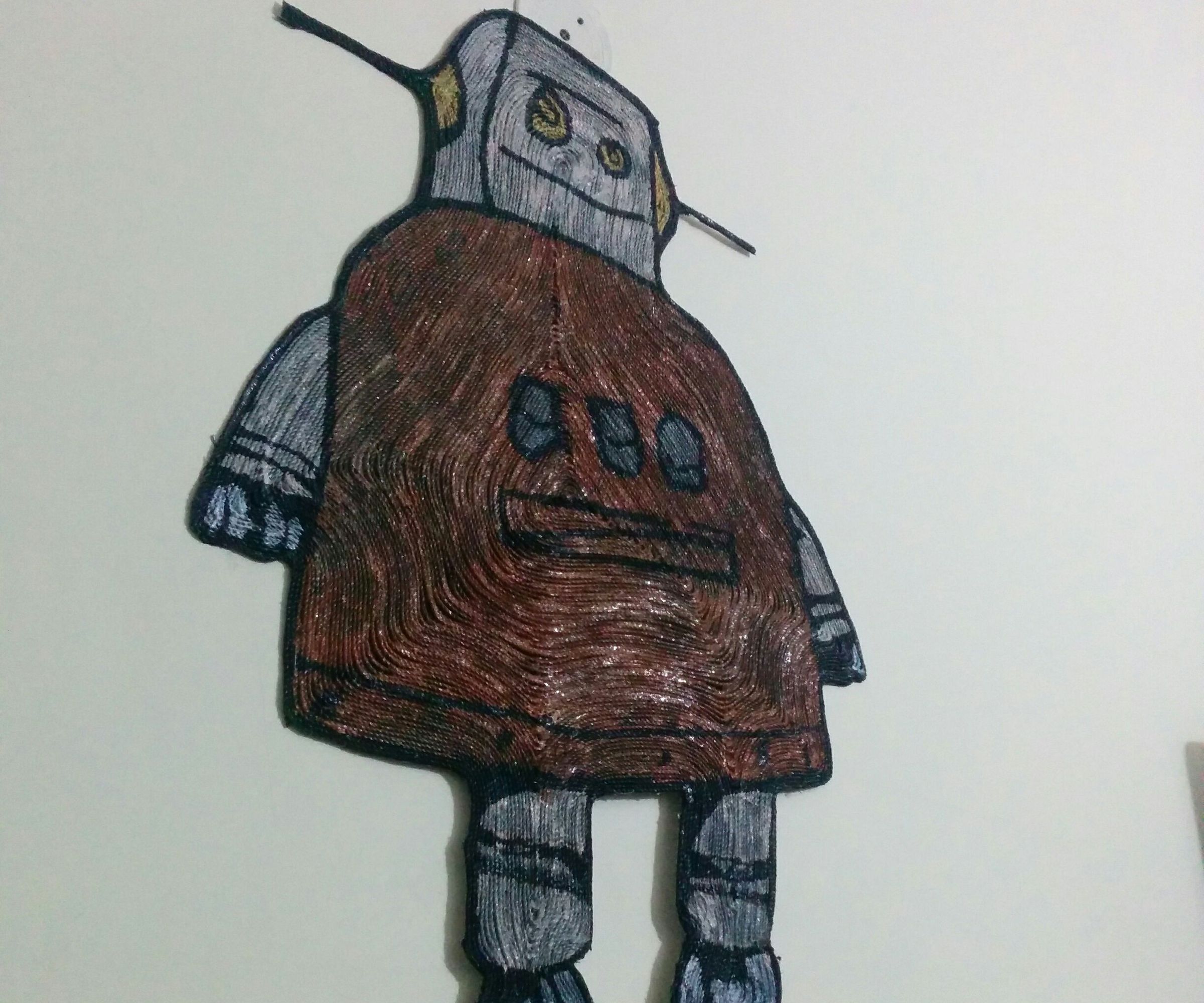 Incredible Instructables String Wall Art