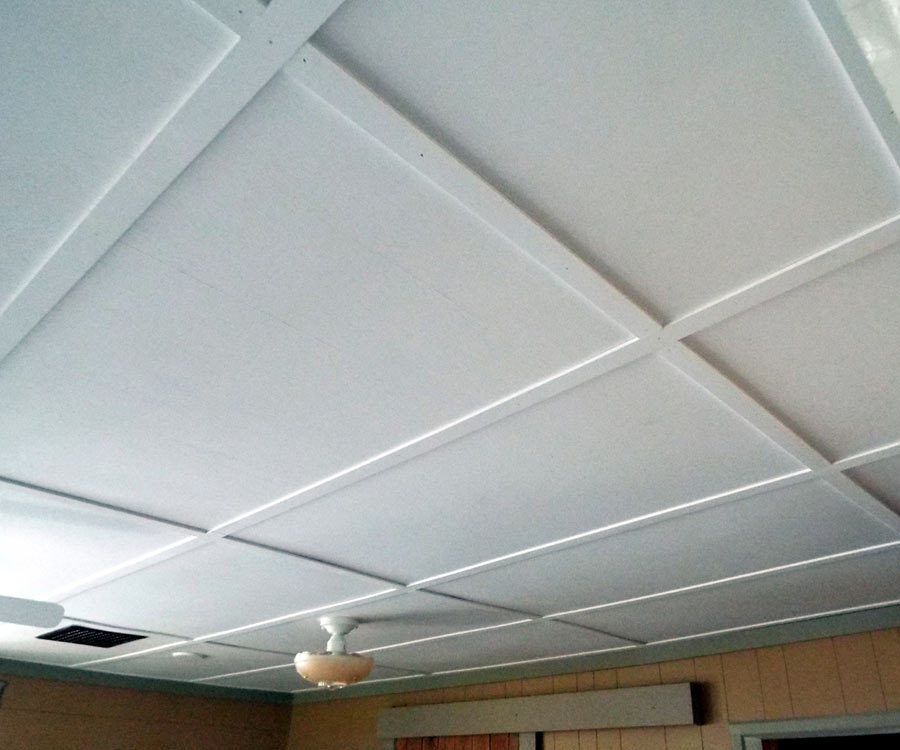 Plywood Ceiling; Greater Than the Sum of Its Parts!