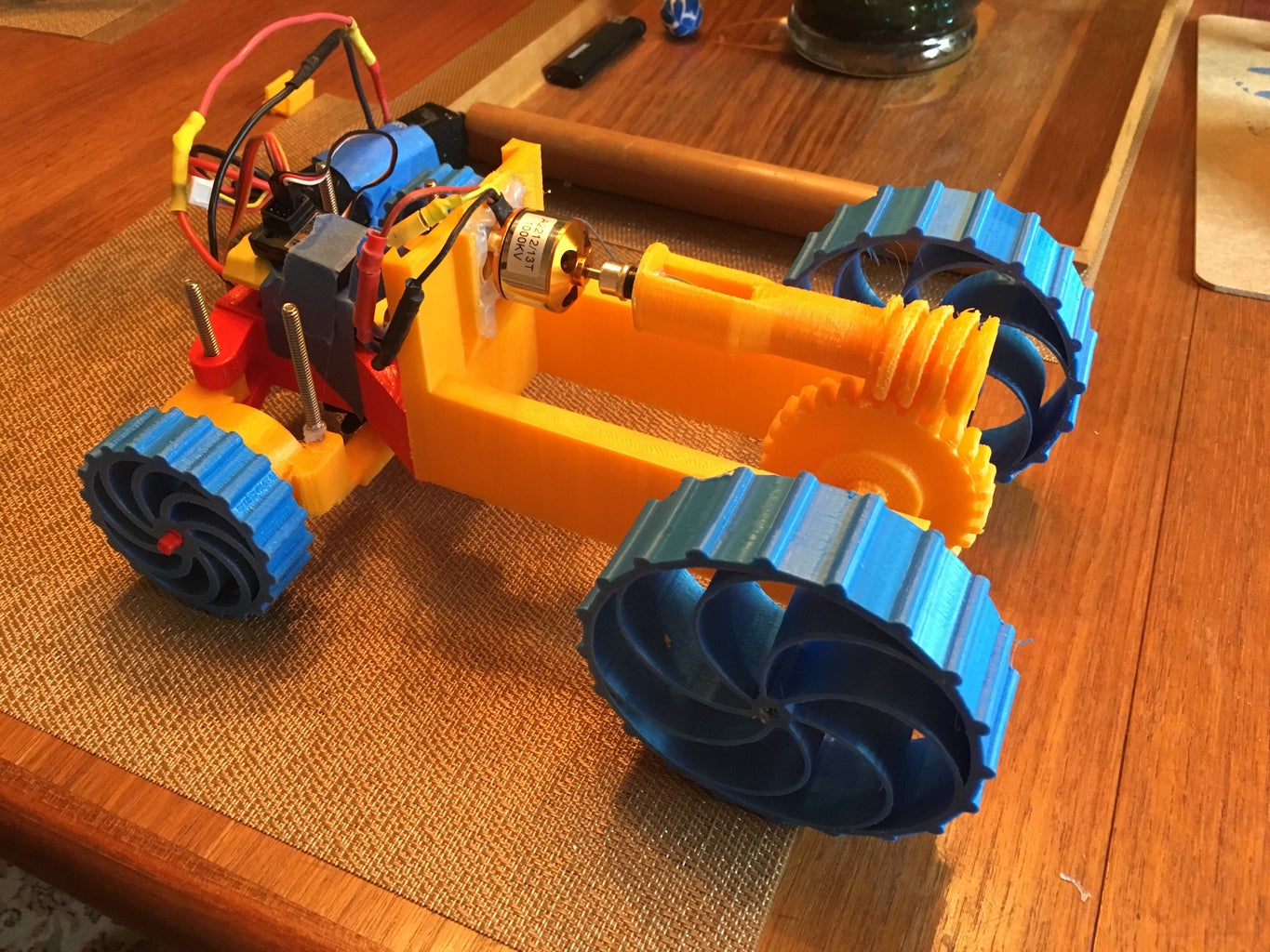 Modular 3D Printed  RC Car