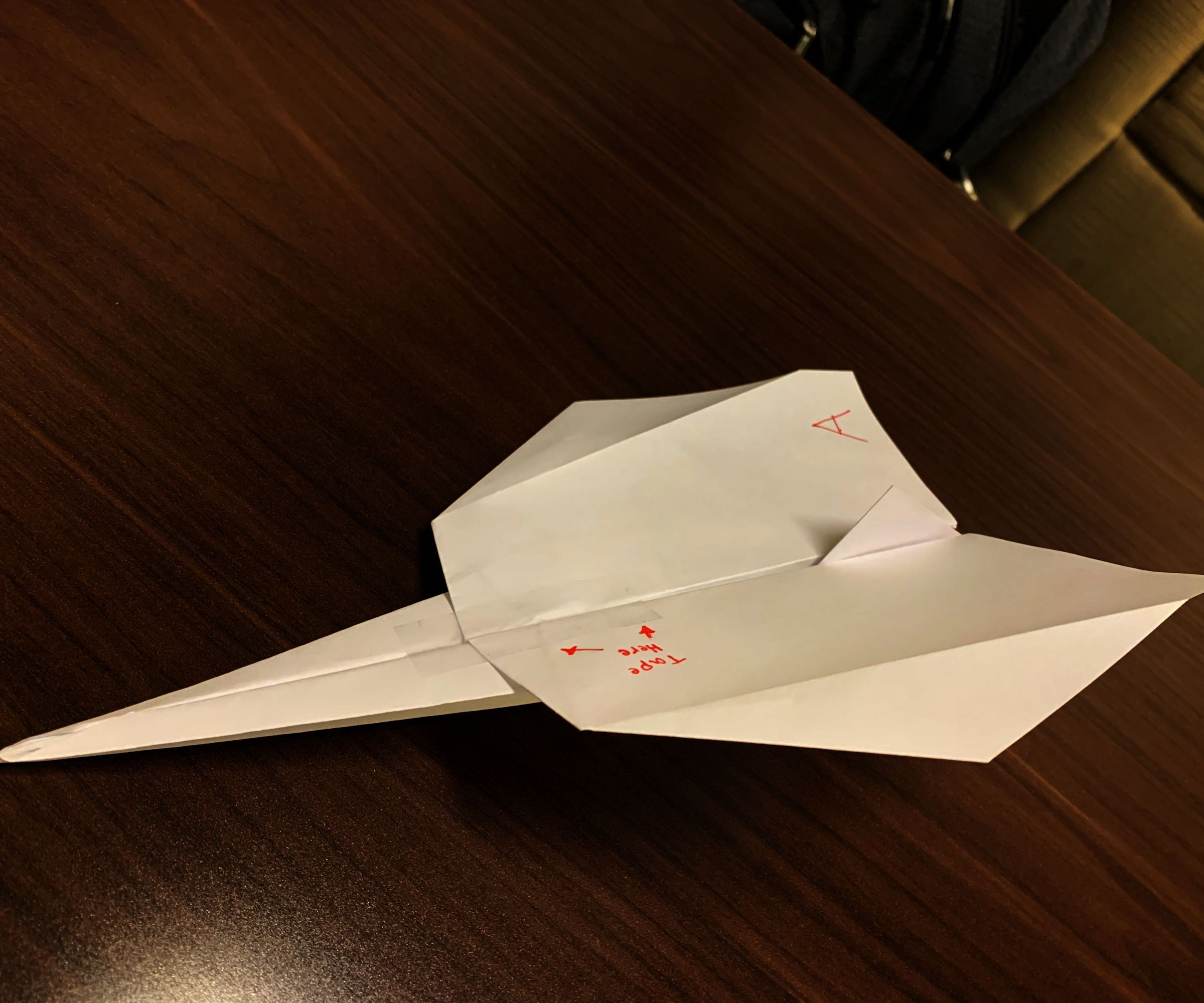 Paper Airplane ISU