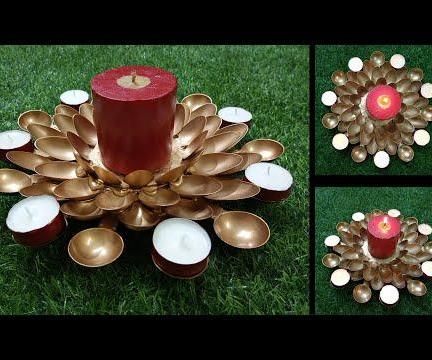 How to Make Spoon Candle Holder