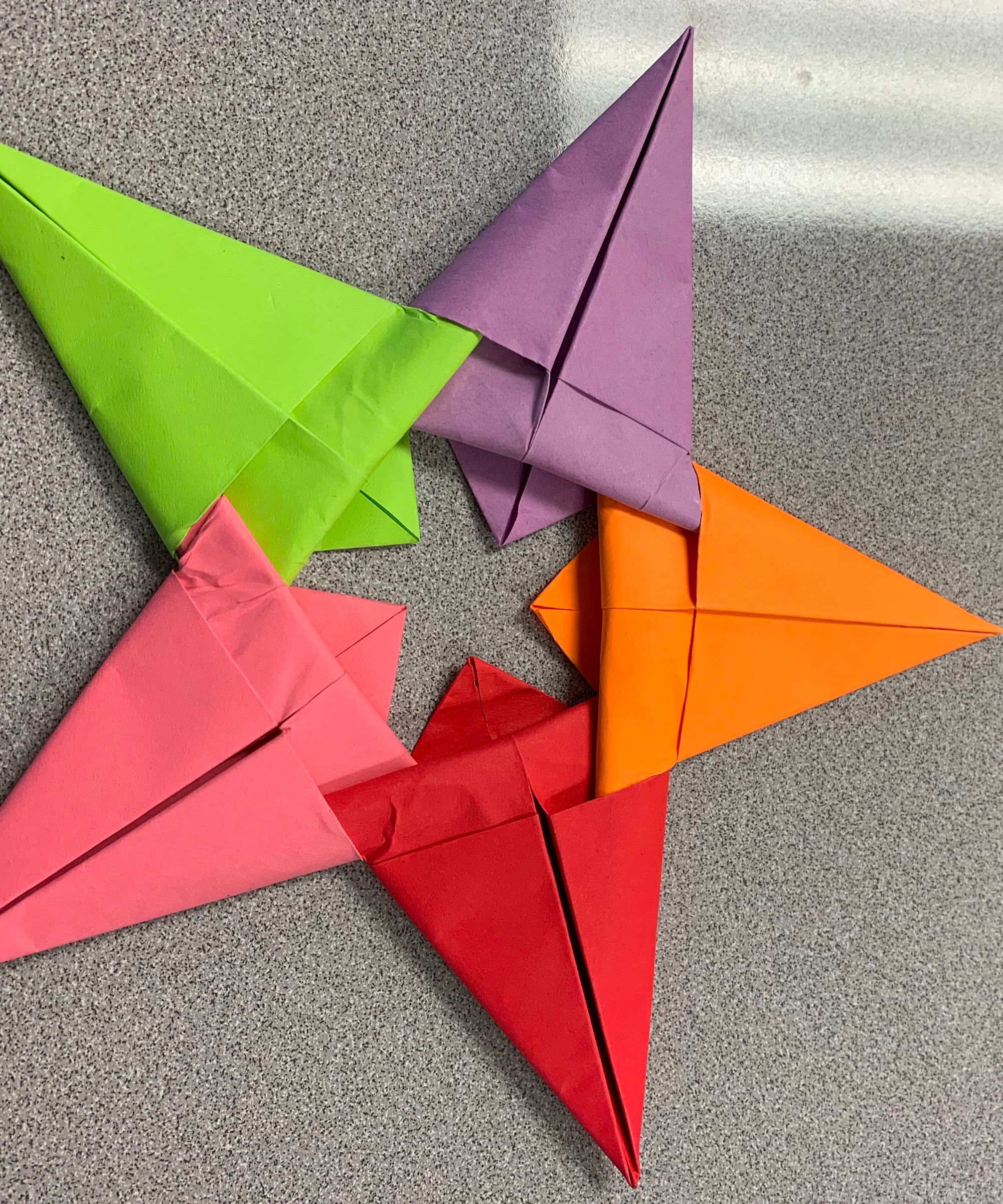 How to Make a Paper Throwing Star 