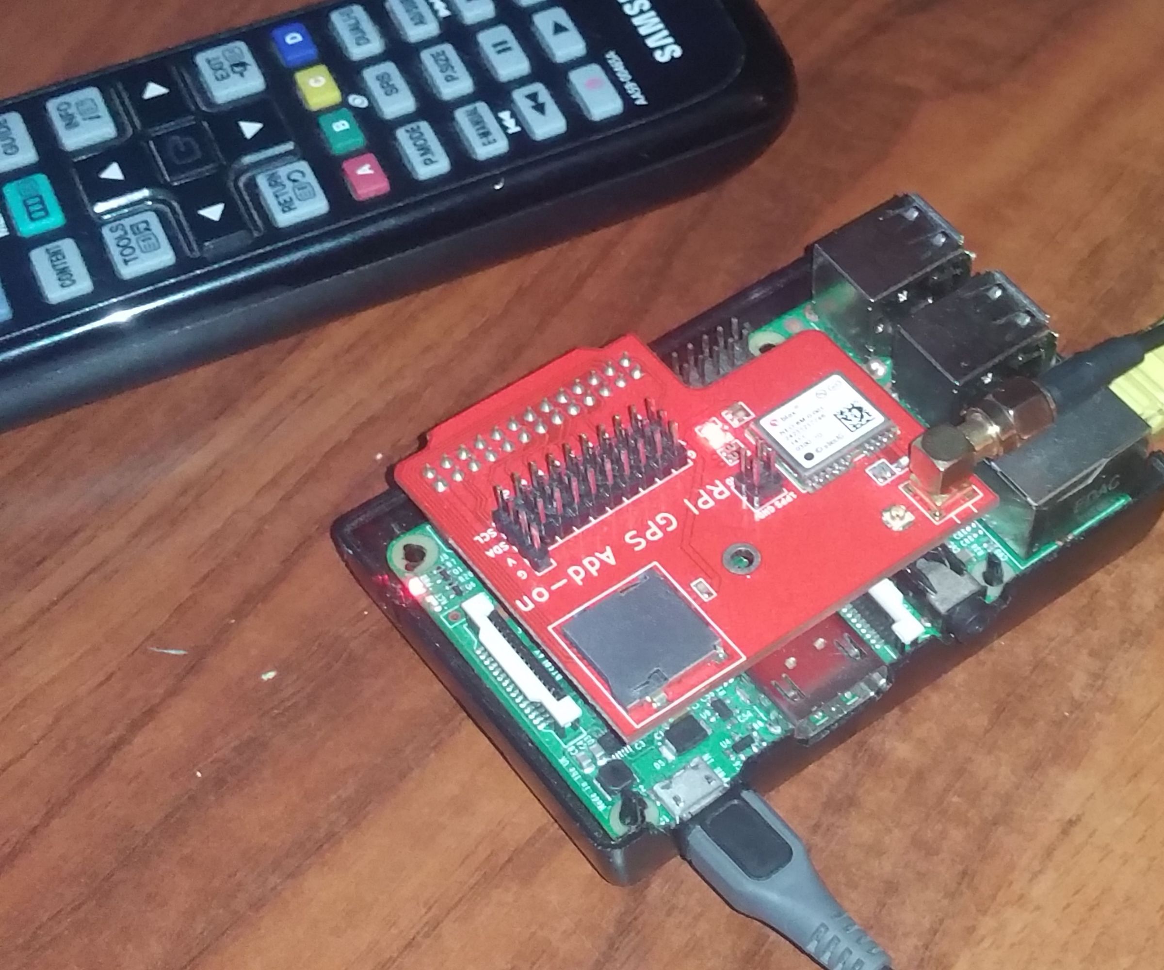 Connecting the Itead gps shield to a raspberry pi 2