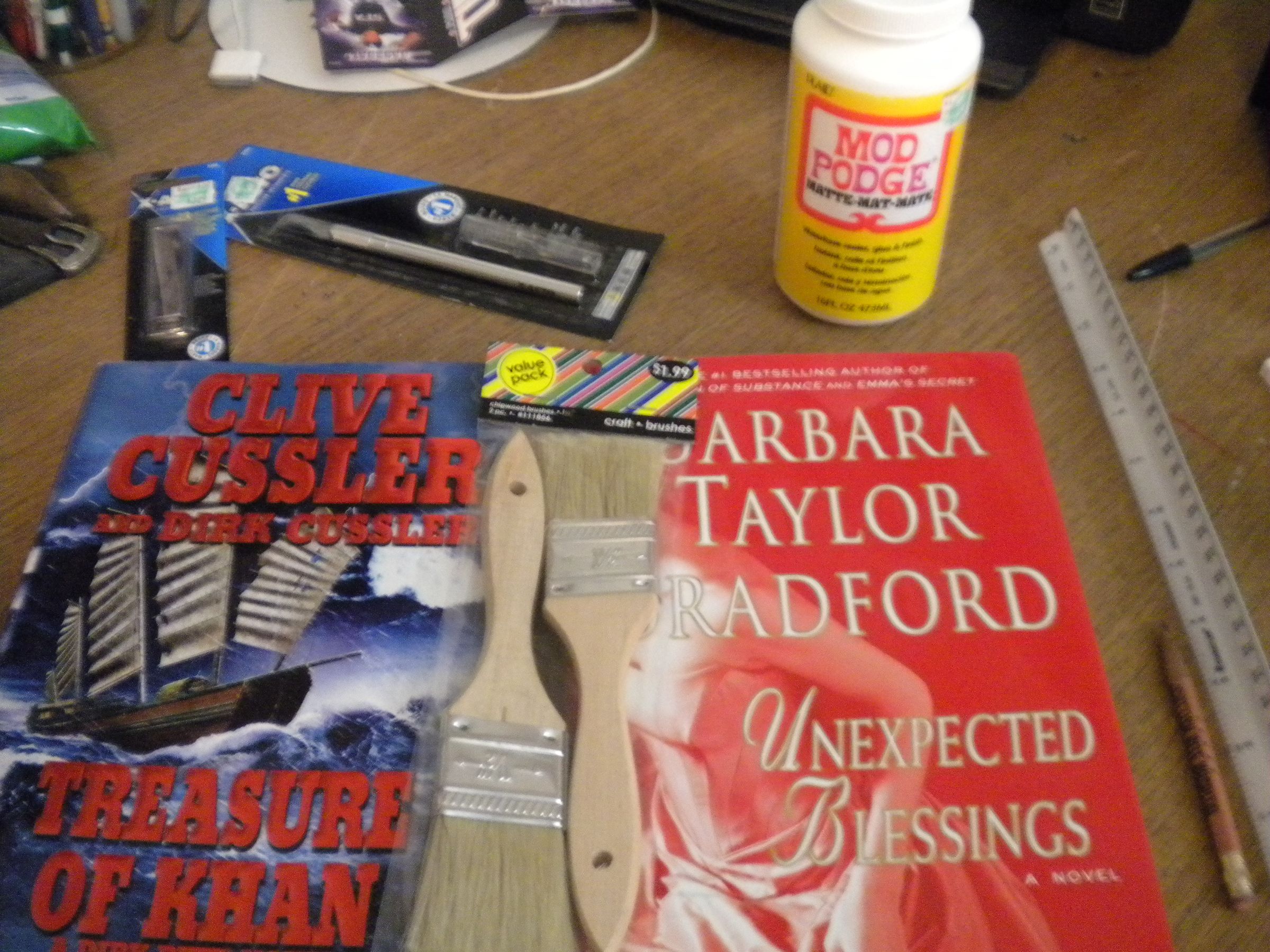 Hollow Book. Quick and easy build for the bedside table