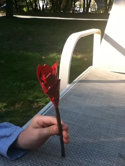 Fun Easy Duct Tape Flower