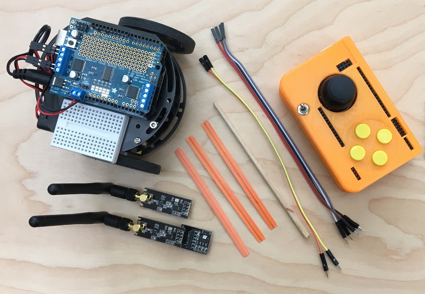 Remote Control Your Arduino Robot : 7 Steps - Instructables