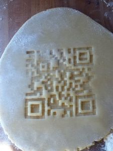 Hidden QR Code Cookies