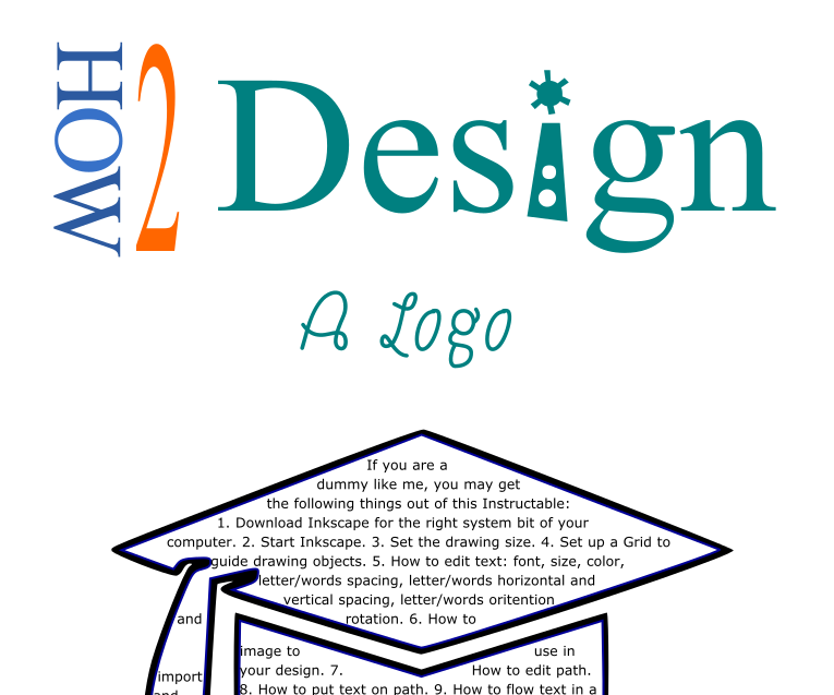 10 Steps to Your Own Logo in Inkscape (free) and Using Creative Market for Dummies Like Me