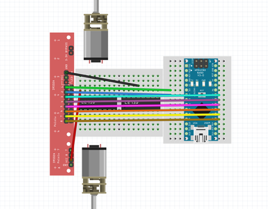 Connecting QTR Sensor