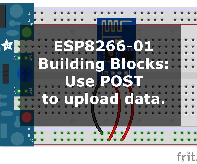 ESP8266 Building Blocks: Send Data to a Web Server With POST