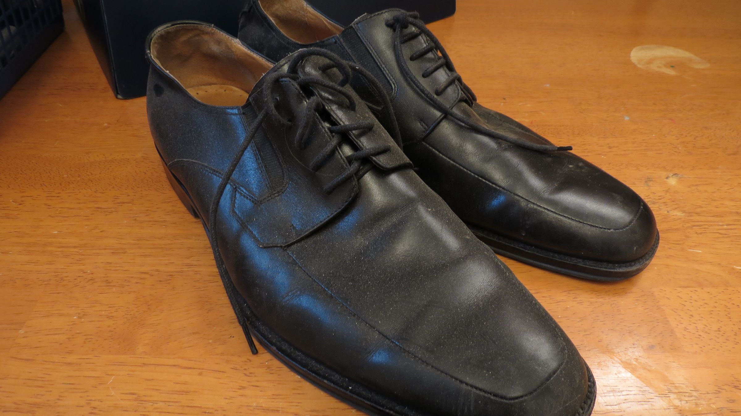 Quick Potato Shoe Shine