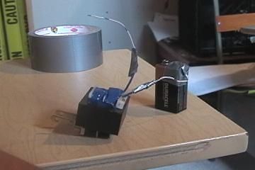 Attaching Battery