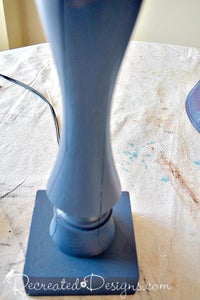 Paint the Lamp Base