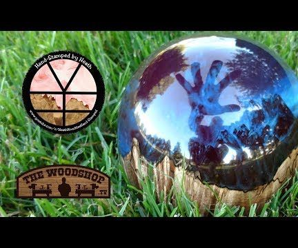 Maple Burl and Resin Paper Weight