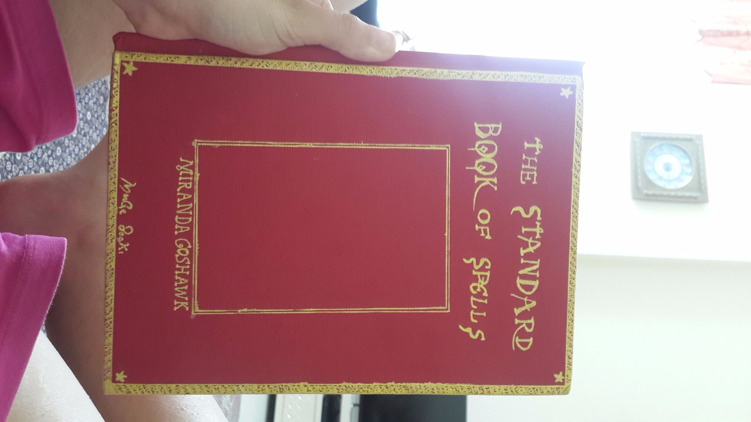 Harry Potter the Standard Book of Spells Cover - Instructables