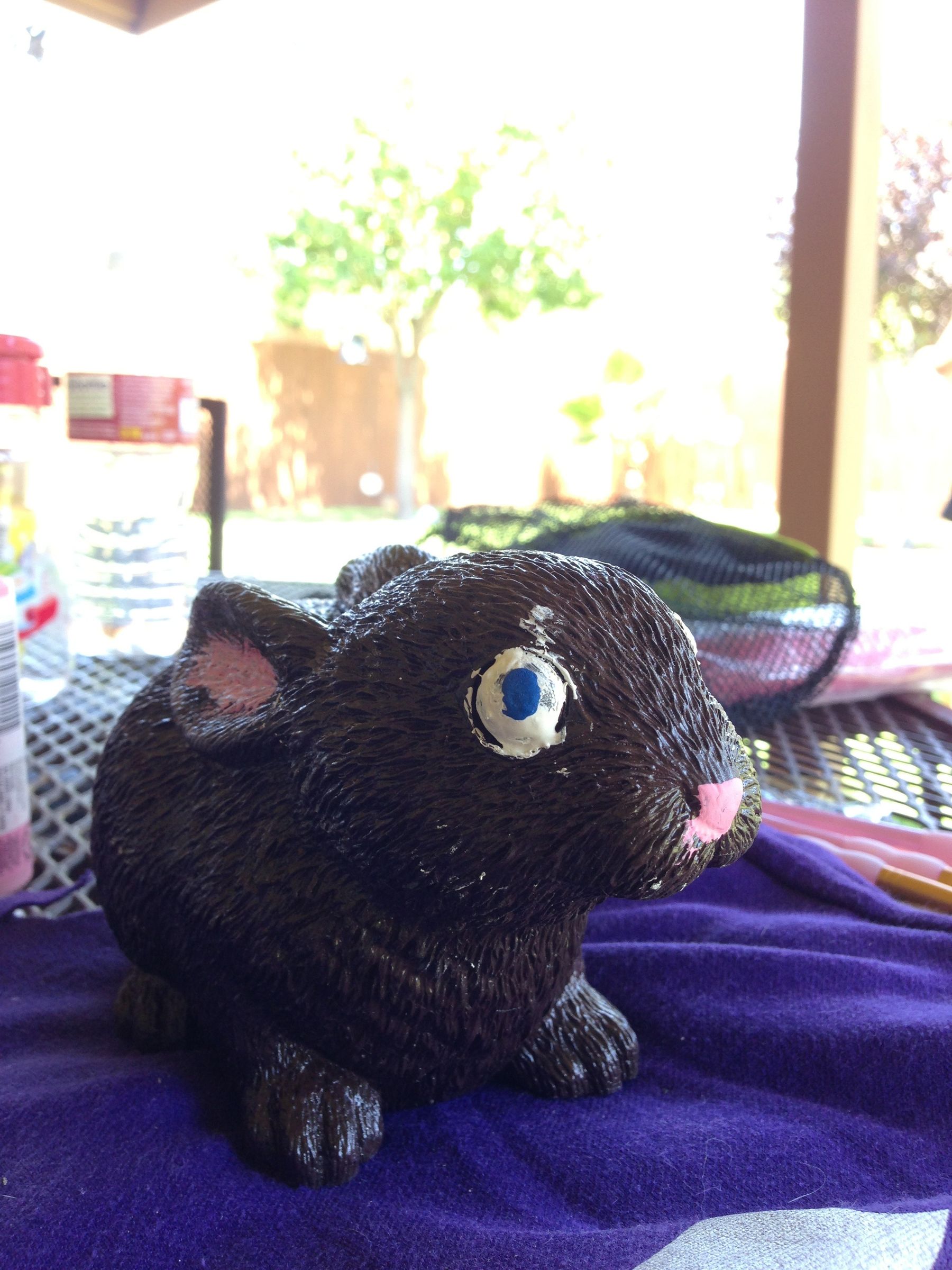 Bunny Spray-paint Idea!