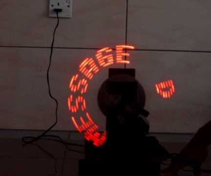 Persistence of Vision LED Display