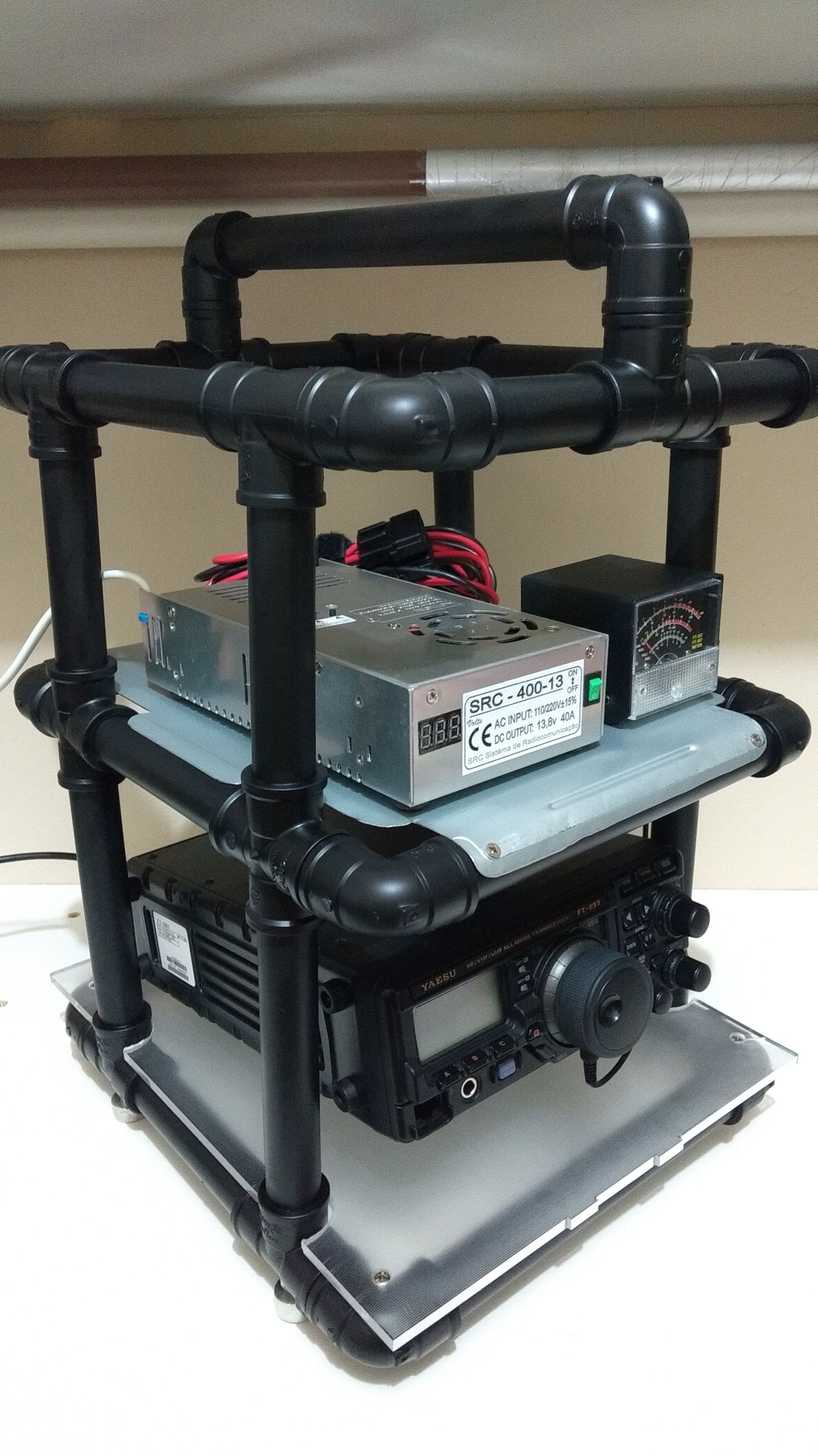 Rack De PVC - Radioamador (PVC Rack - Ham Radio) : 6 Steps - Instructables