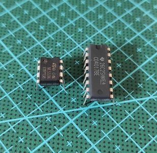 DIY LED Light Chaser Circuit: Create Mesmerizing Light Animations : 6 ... Circuit Diagram