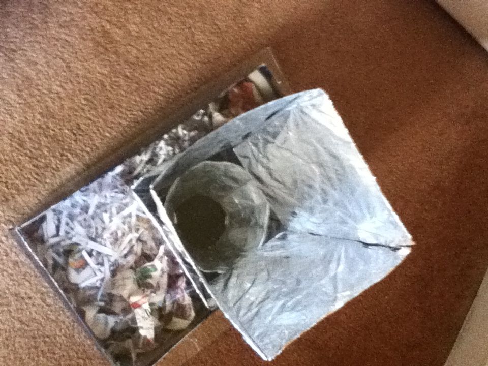 The Shoebox Solar Oven!