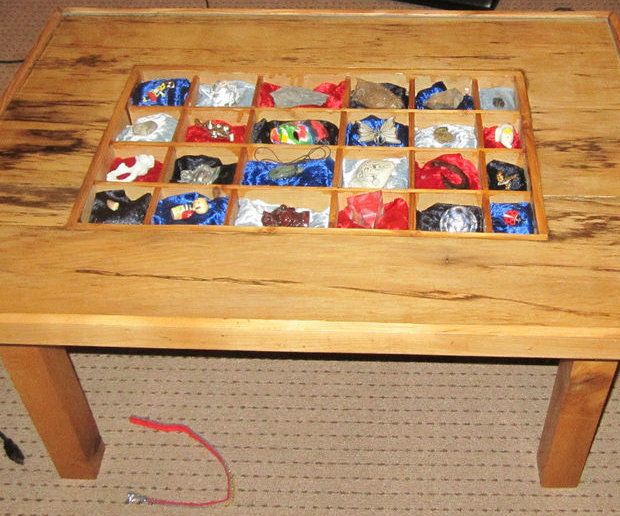 "Shadow Box" - Trinket Display Table