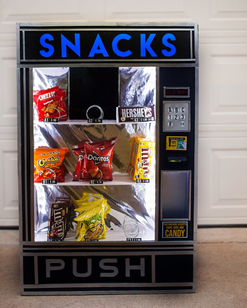 Vending Machine Costume With Working Lights : 7 Steps (with Pictures) - Instructables vending-machine-costume-with-working-lights-7-steps-with-pictures-instructables