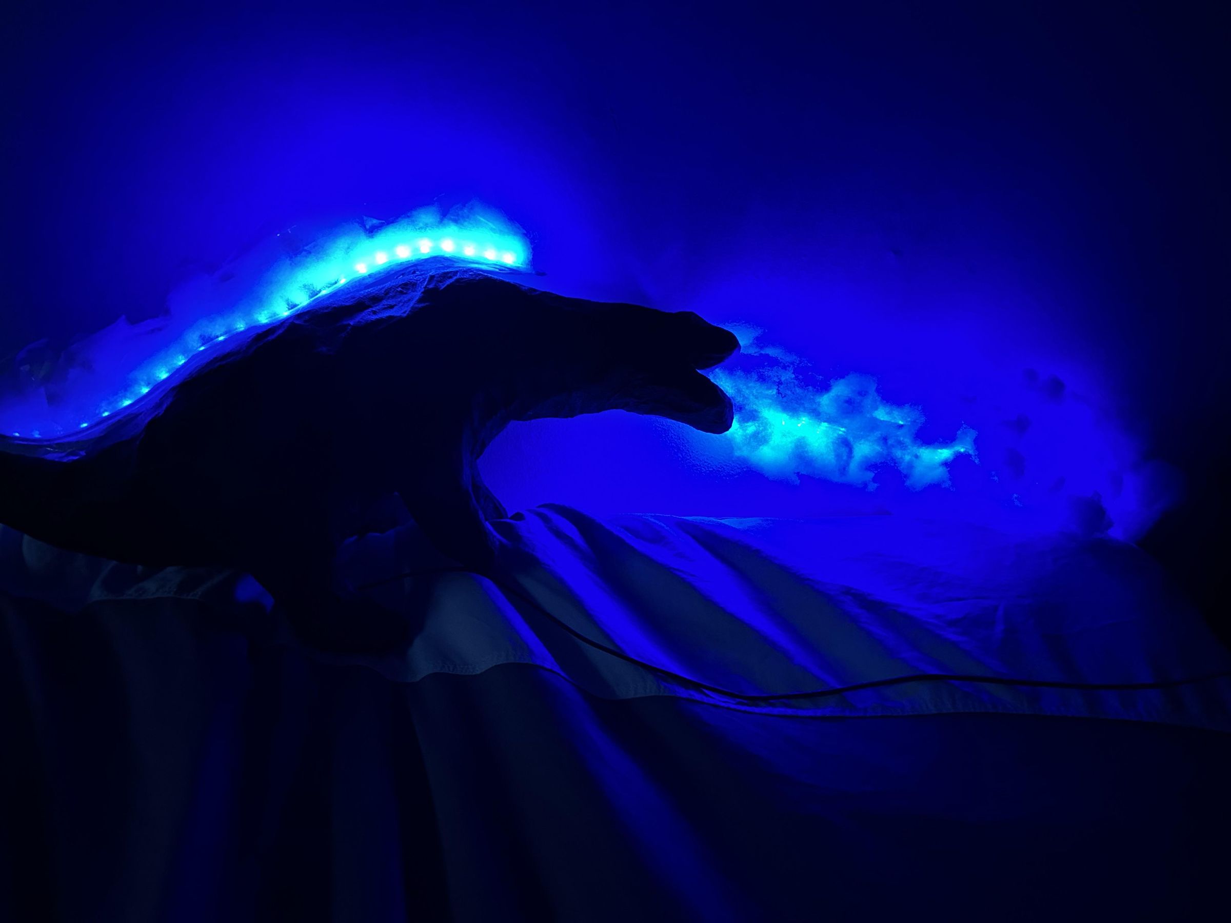 Godzilla Kaiju Monster Neopixel Lamp : 3 Steps - Instructables