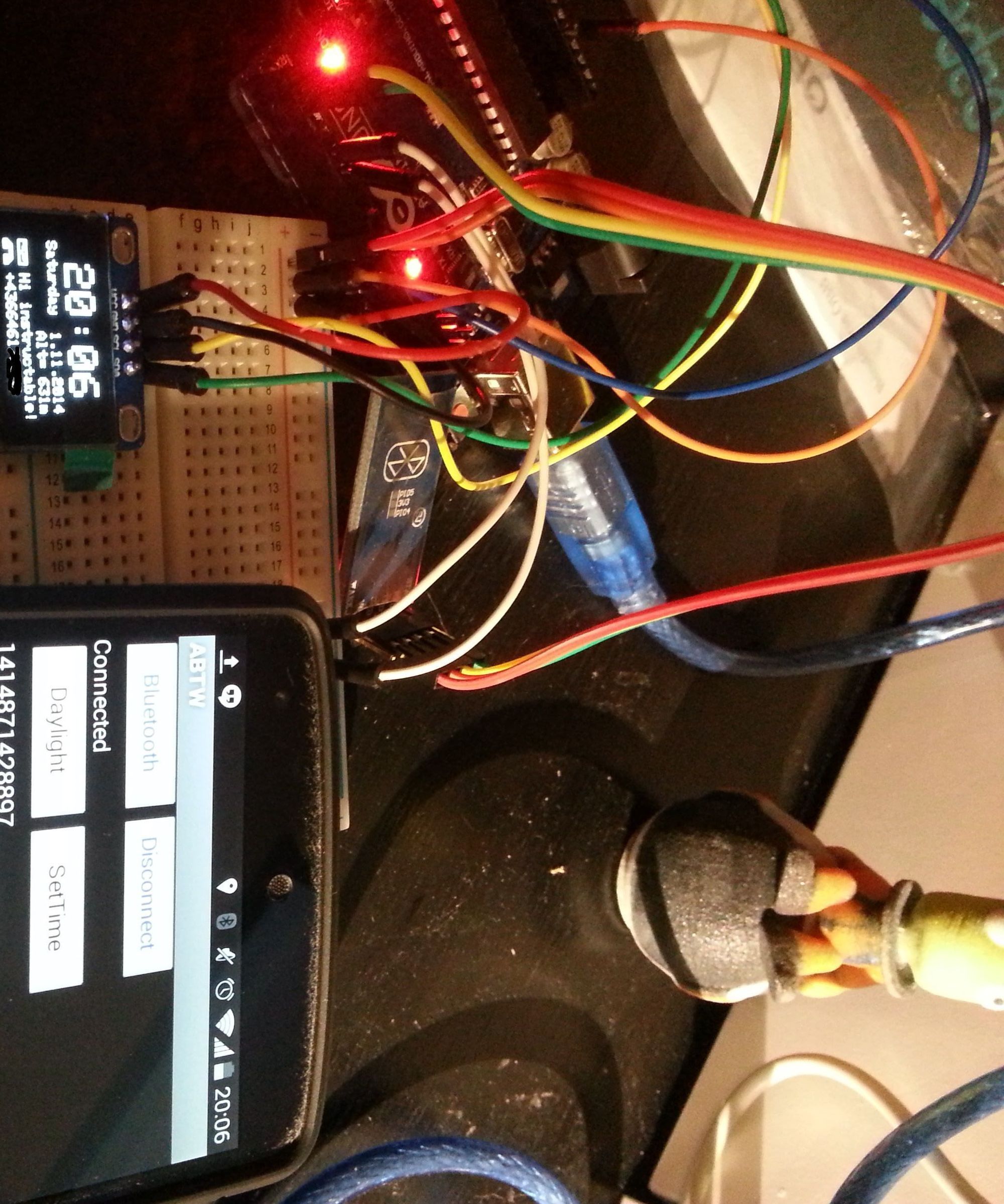 ArduinoBlueTooth(NotSoSmart)Watch