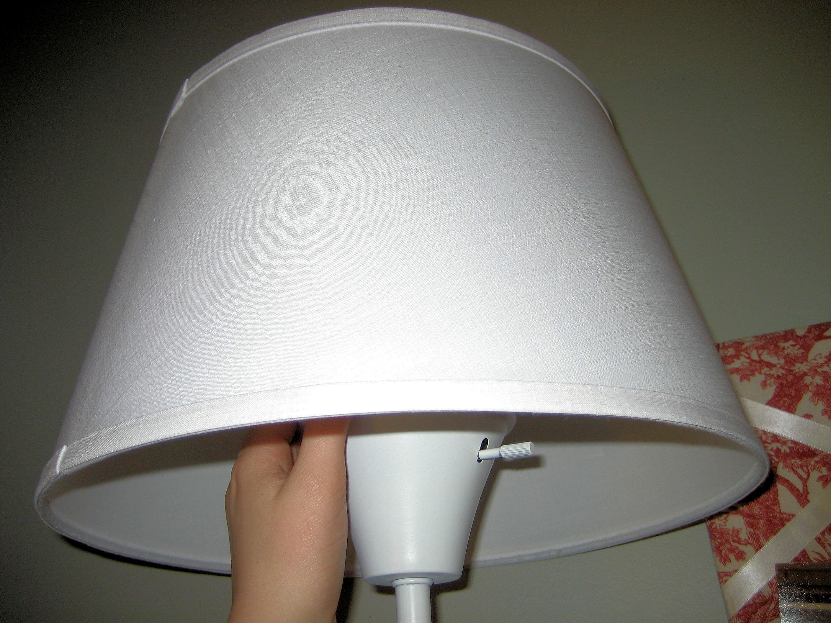 How to Transform a Floor Lamp With Spray Paint and a Lampshade 4