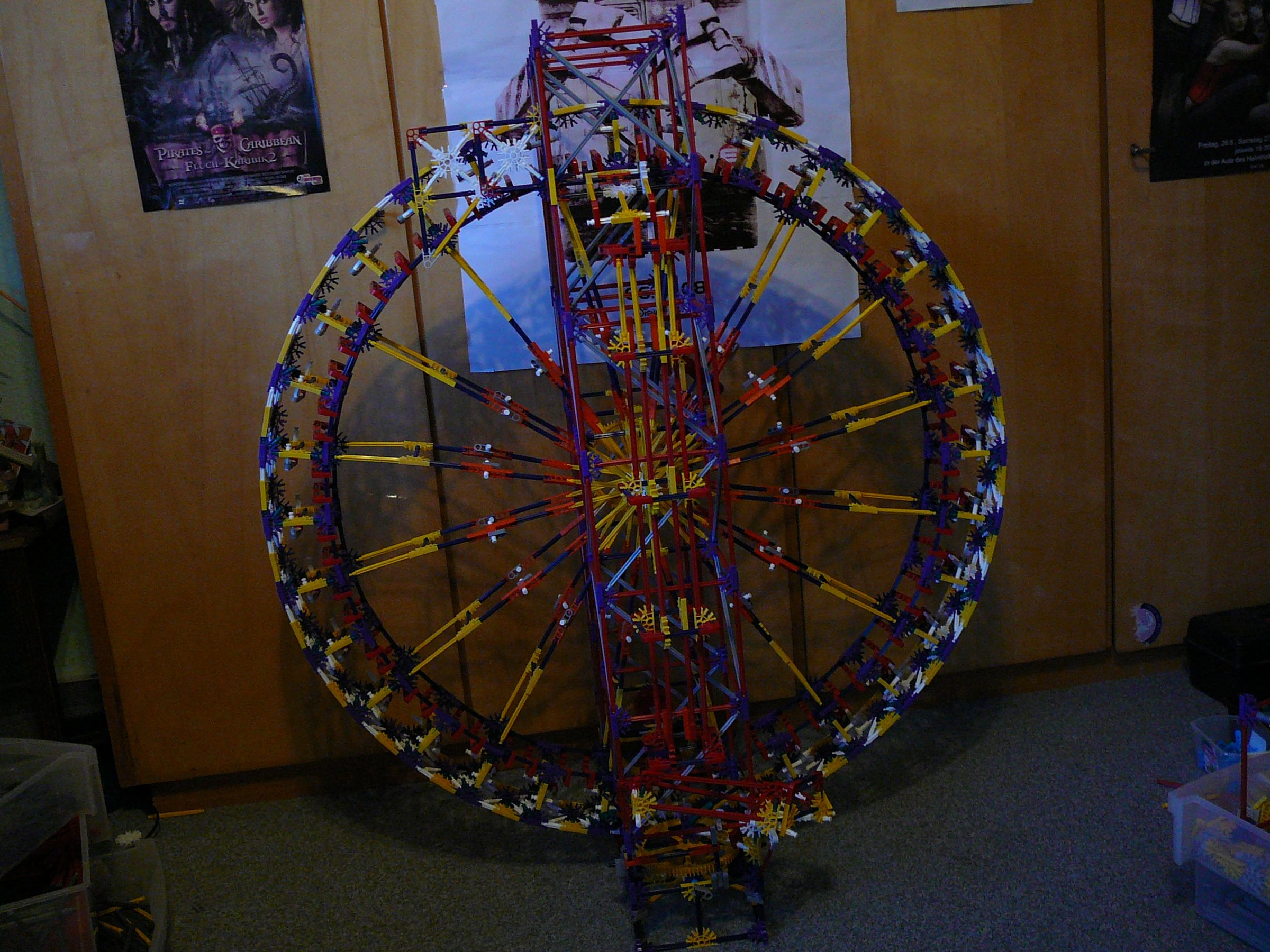 Large Knex Weel Lift With Holes