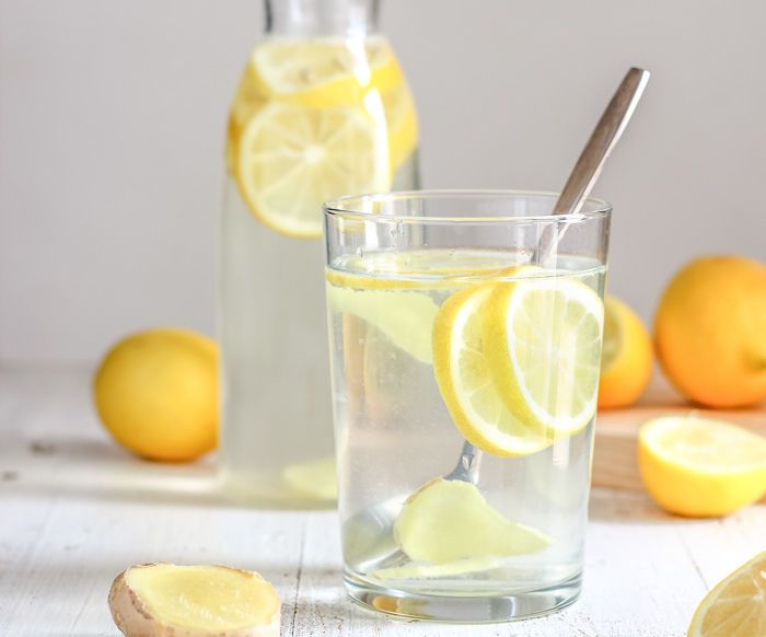 Lemon Ginger Water