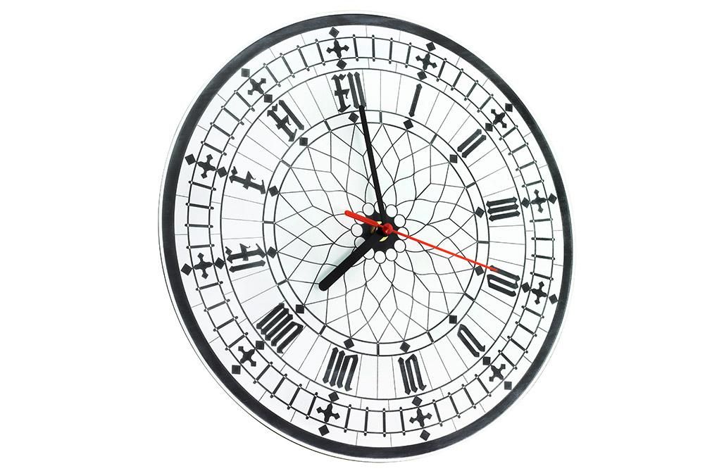Making a Custom Clock Face With Laser Engraving Laminate Sheets : 3 Steps -  Instructables