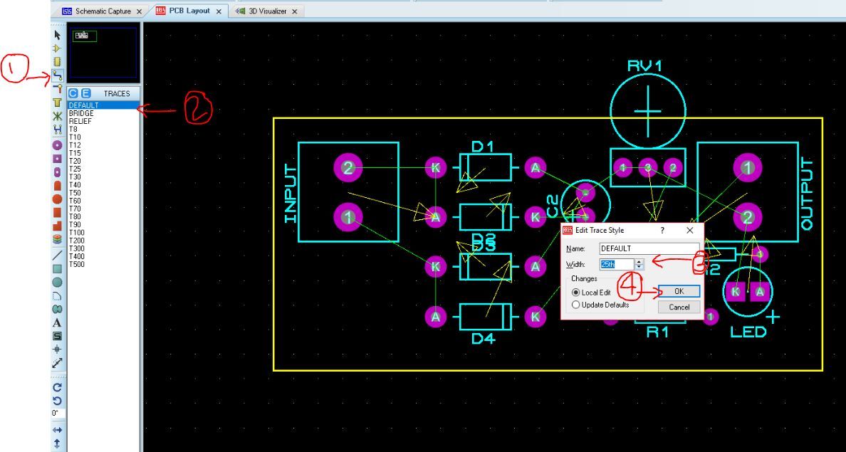 Simulating Designing of Circuits+PCB on Proteus : 10 Steps - Instructables