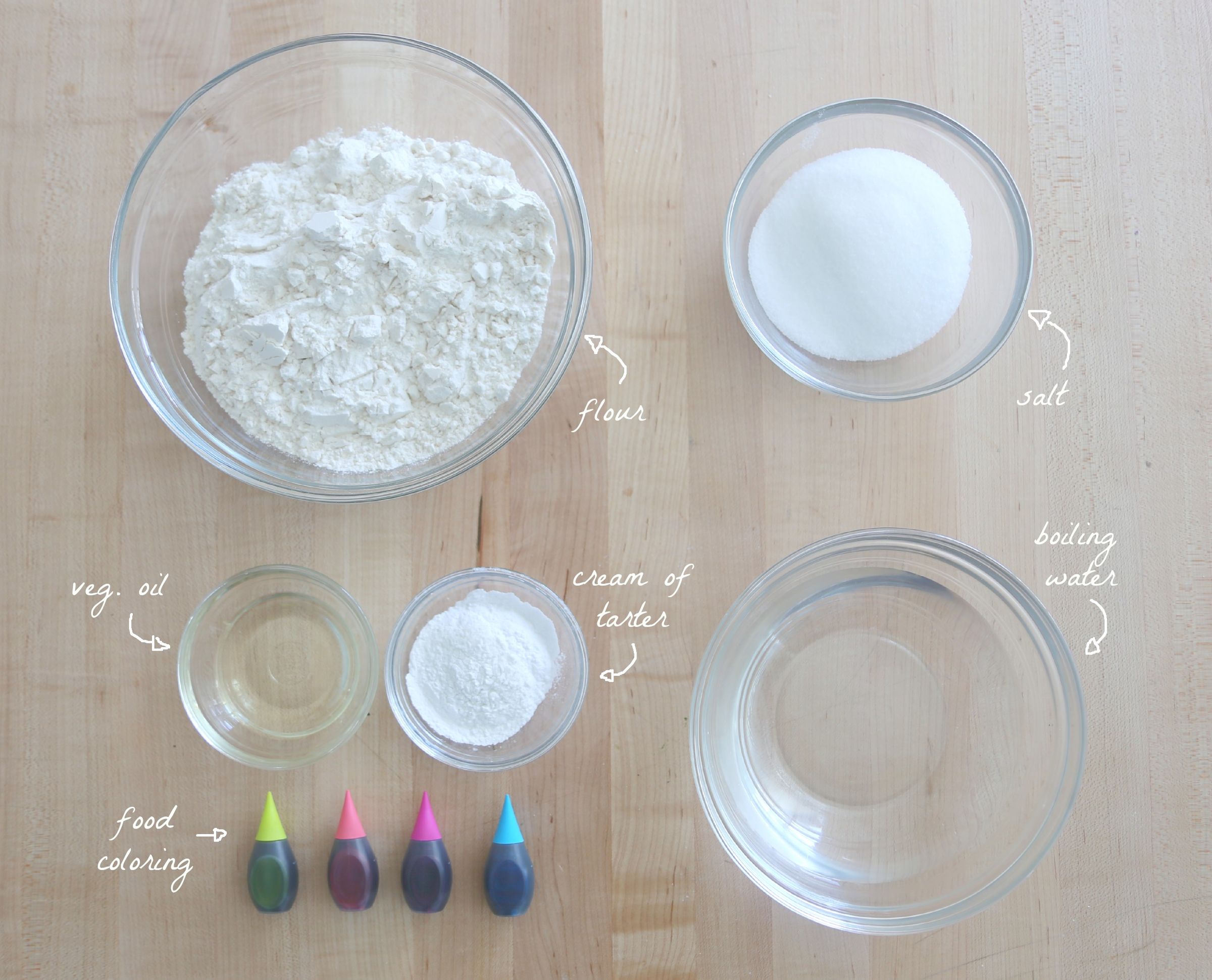 No Cook Play Dough 9 Steps (with Pictures) Instructables