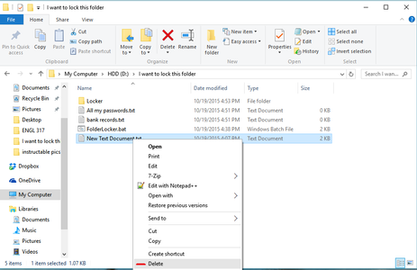 How to Lock Files on Windows 10 Computers. : 9 Steps - Instructables