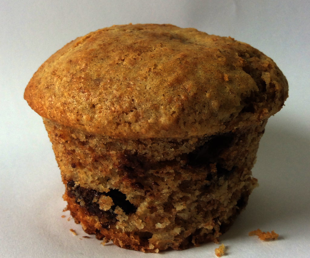 20 Minute, 4 Tools, 6 Muffin, Chocolate Chip Muffin Recipe