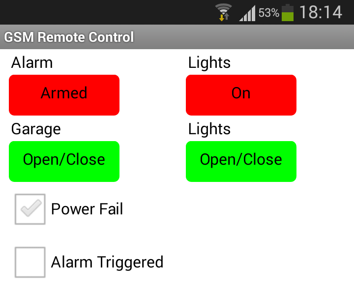 Android and Arduino SMS Based Home Automation