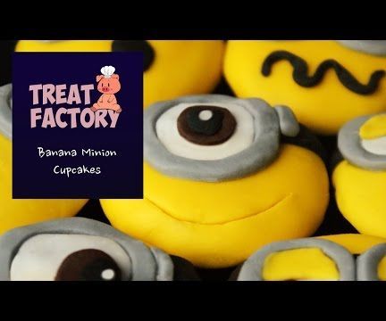 Banana Minion Cupcakes