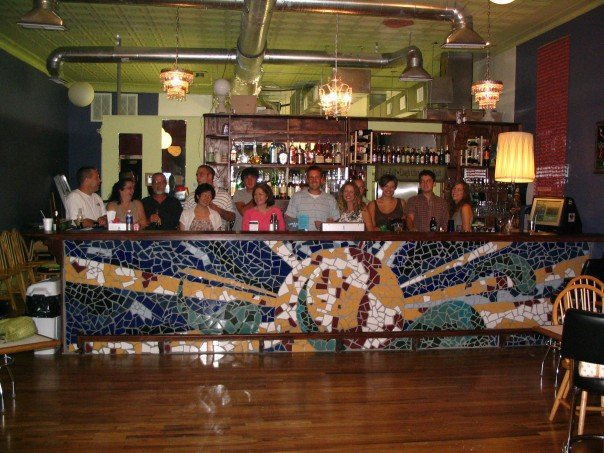 Mosaic Tile Bar Front