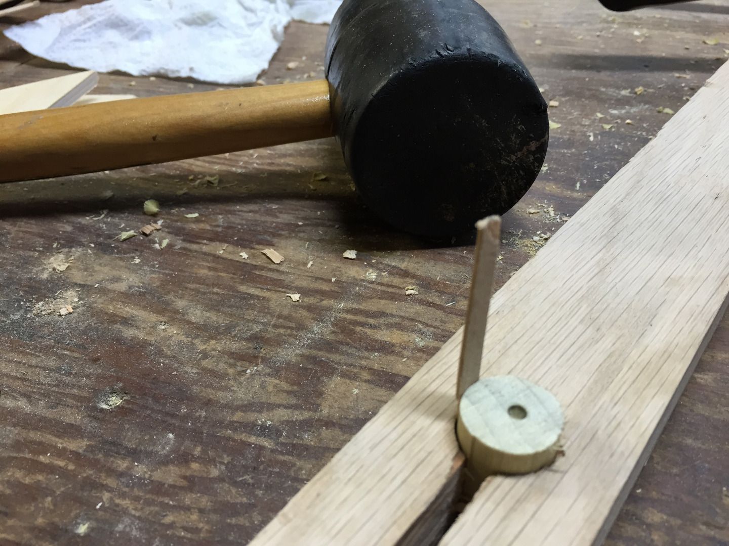 Drill a Hole Lengthwise Through a Dowel 3 Steps (with Pictures