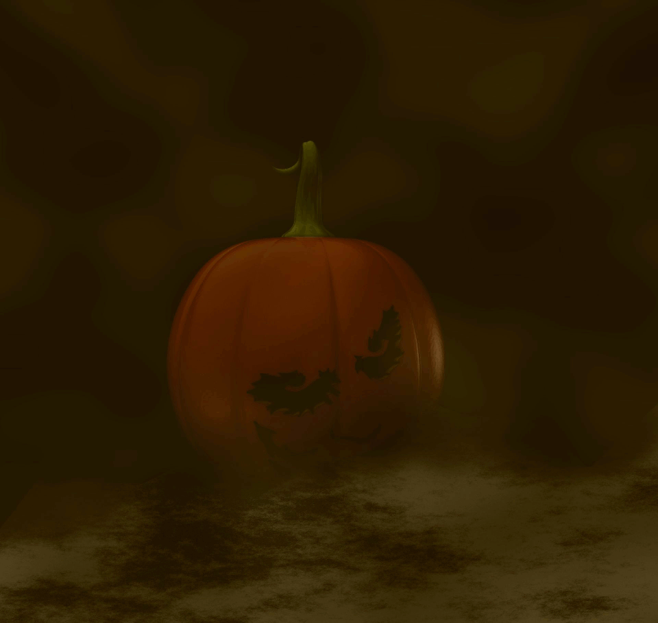 Animate a 3D Jack O' Lantern in GIMP (updated)