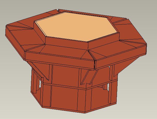 Penultimate Gaming Table / TARDIS Control Column