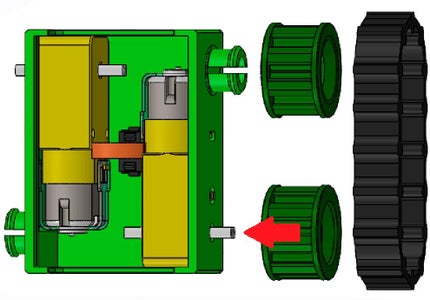 Installing Wheels - Right Side