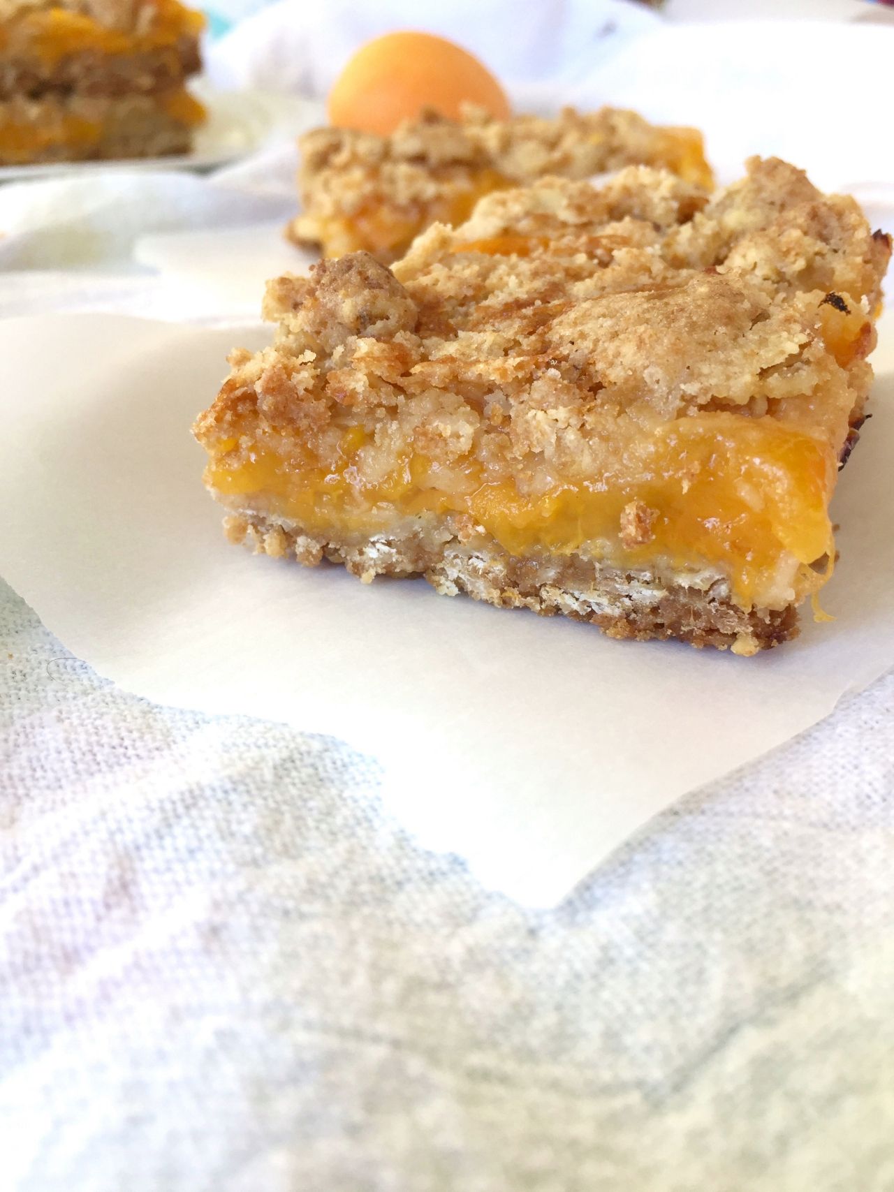 Apricot Ginger Crumble Oat Bars (gf) Instructables