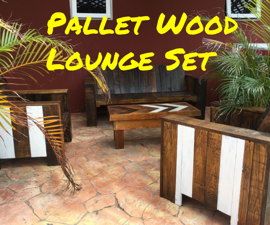Pallet Wood Lounge Set