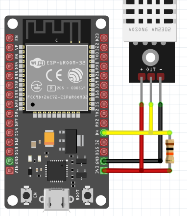 IoT-based Indoor Environment Monitoring With ESP32 and DHT22 (Adafruit IO)
